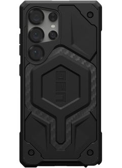 Urban Armor Gear UAG Monarch for Samsung Galaxy S25 ULTRA Case Cover [25 Feet Drop tested]  - Carbon Fiber  - Image 5