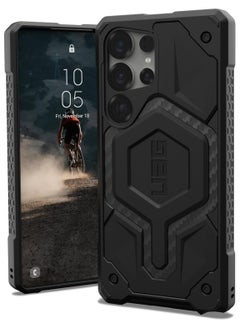 UAG Monarch for Samsung Galaxy S25 ULTRA Case Cover [25 Feet Drop tested]  - Carbon Fiber