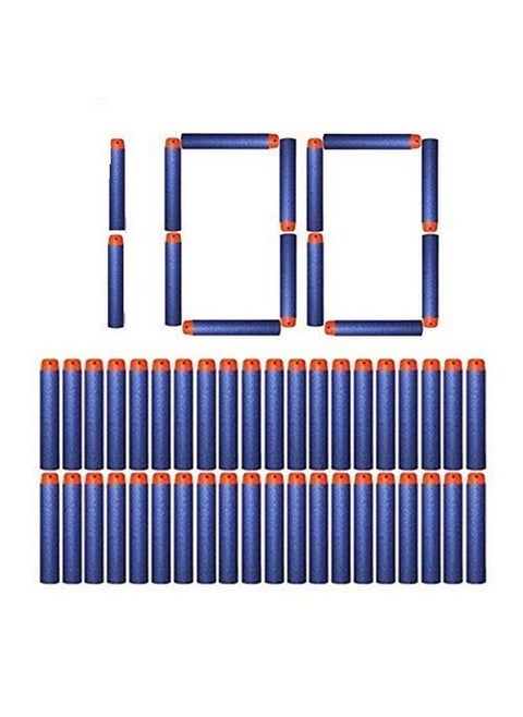 ZHENGTU Soft Foam Suction Bullets Darts for Toys Guns -Sticky Safe Bullets Compatible with N-Strike and Blaze Storm Blaster Guns (Pack of 100 Bullets)