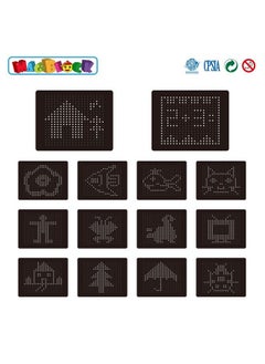 Magblock Magnetic Stylus Drawing Board With Magnet Pen Educational Read Write Learn Preschool Gift For Boys And Girls (8.58In X6.89In)  - Image 4