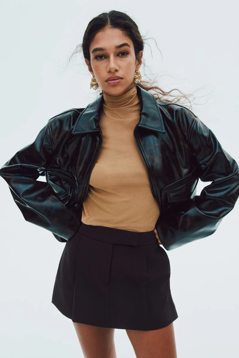 H&M Tailored mini skort