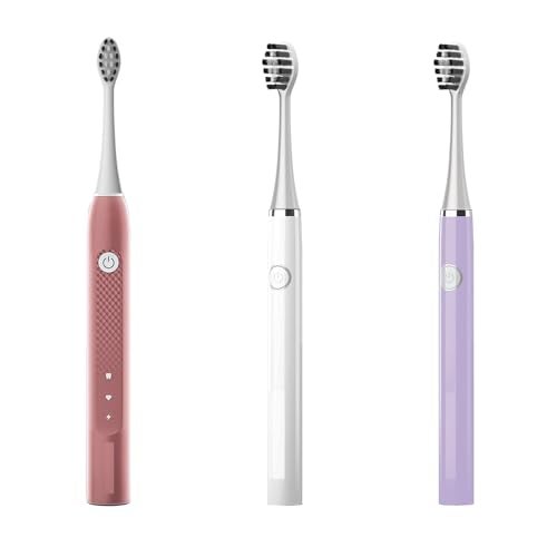 Othanary Replacement Toothbrush Heads Compatible with Gleem Electric Toothbrush W Shape Design Planted with Nylon Bristle White - Image 5