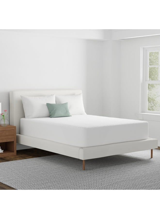 Aller-Ease Clean Boost Plush Knit Mattress Protector, Full - Image 4