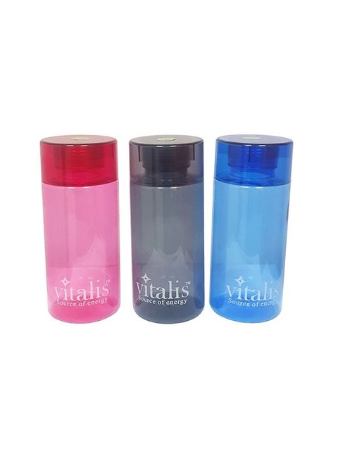 Plastic Bottle 600ml each  Set of 3 Pieces
