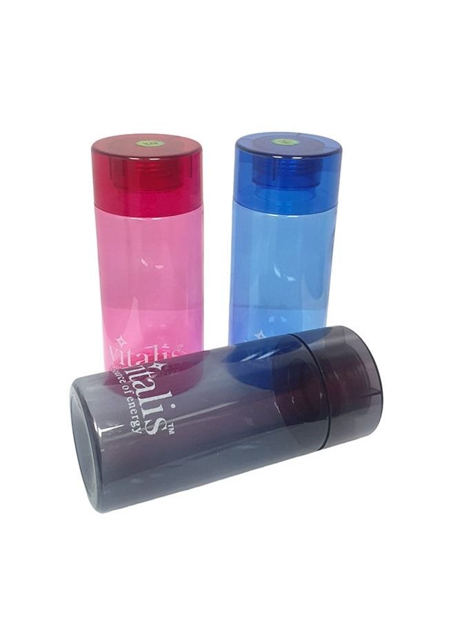YOLO - Plastic Bottle 600ml each  Set of 3 Pieces - Image 1