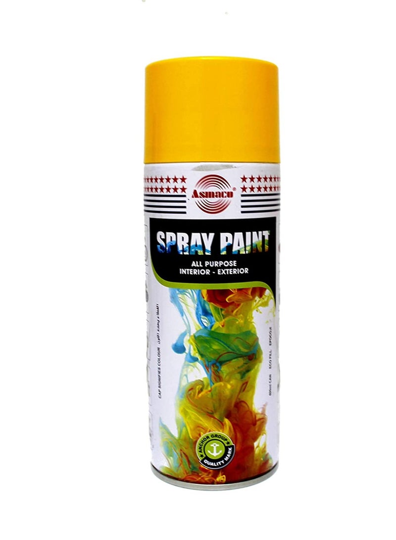 Asmaco Spray Paint Asmaco005 Yellow - Image 3
