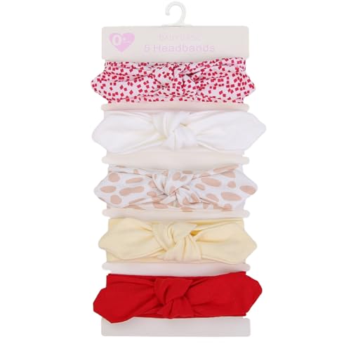KIDOCHEESE Baby Headbands Soft Stretchy Baby Girl Bows Newborn Infant Toddler Headwrap Hair Accessories - Image 1