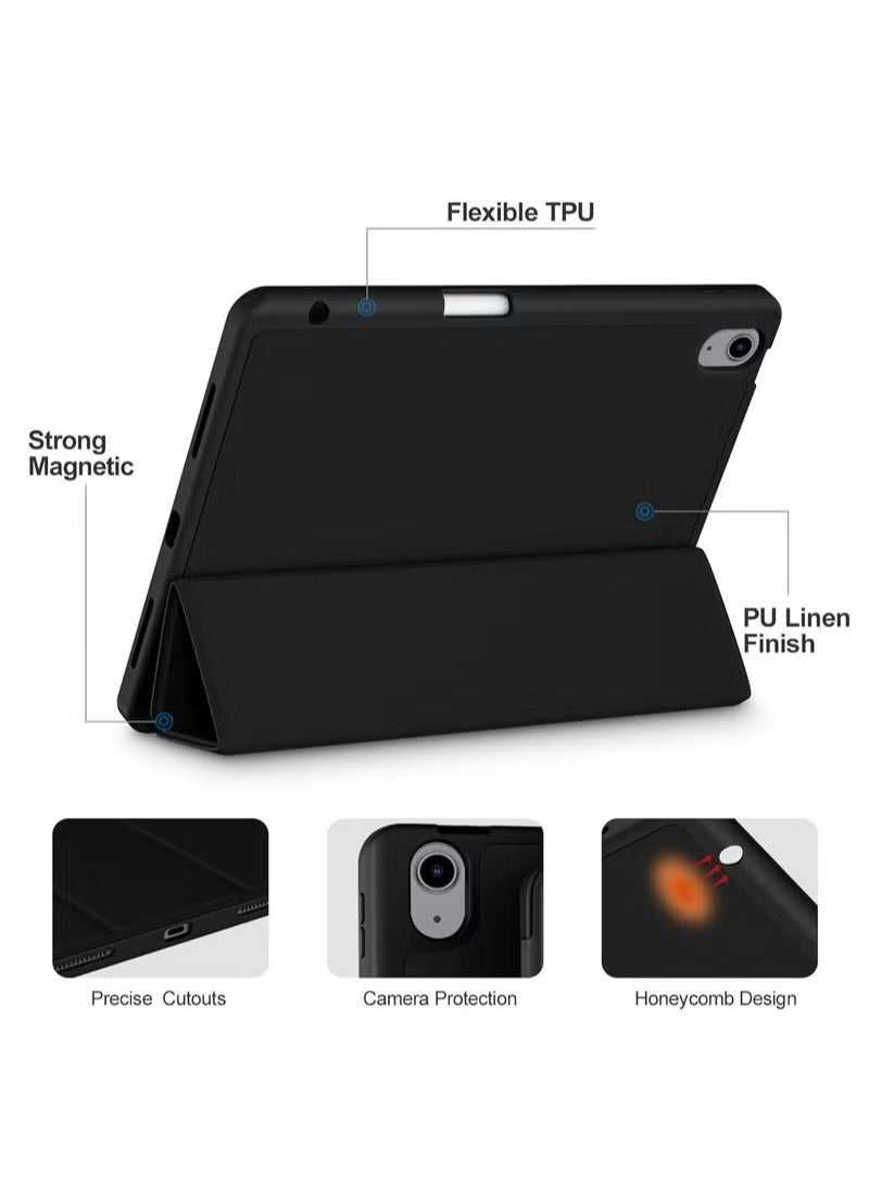 UMIXPRO Compatible with iPad Air 6th Generation 11 Inch Case M2 2024 for iPad Air 5th 4th Generation Case 2022 2020 10.9 Inch with Pencil Holder Auto Sleep Wake - Image 3