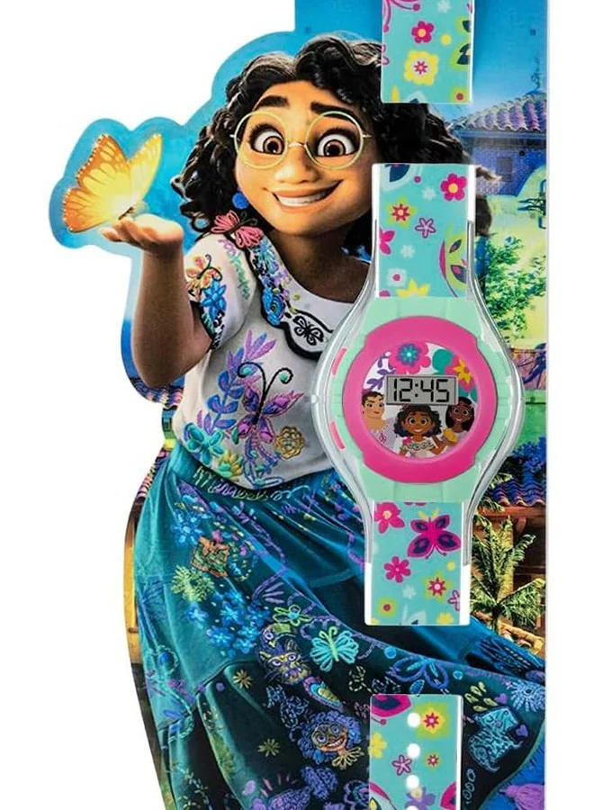 Disney Girls Analog Round Shape Plastic Wrist Watch - ENC4074 - 32 Millimeter