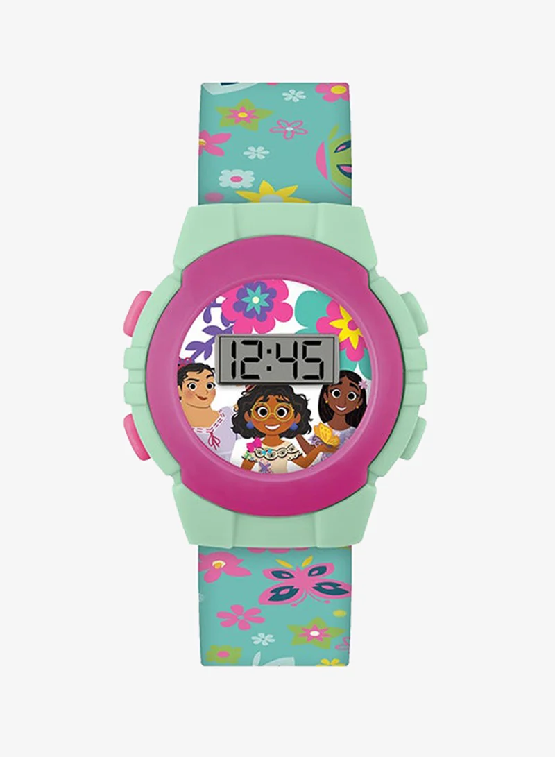 Disney Girls Analog Round Shape Plastic Wrist Watch - ENC4074 - 32 Millimeter