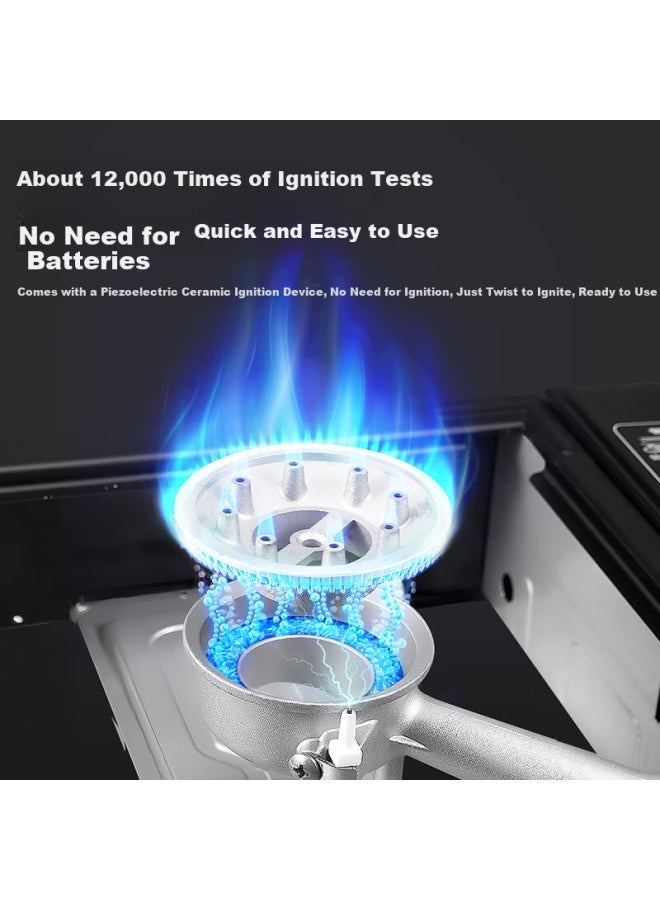Jinyu Jinyu Outdoor Portable Camping Stove Gas Stove Windproof Gas Burner Gas Cooker For Picnic And Camping - Image 5