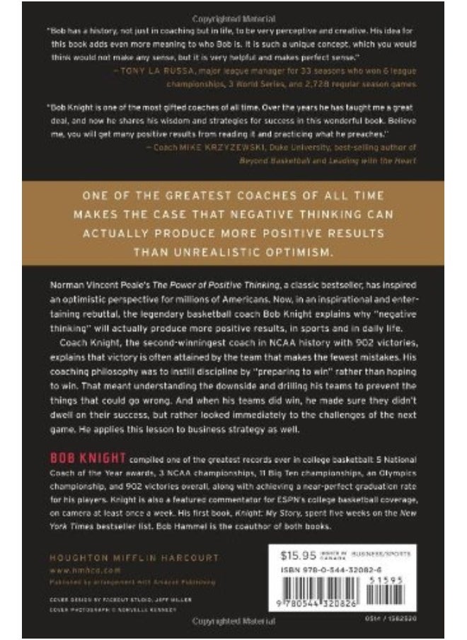 The Power of Negative Thinking: An Unconventional Approach to Achieving Positive Results
