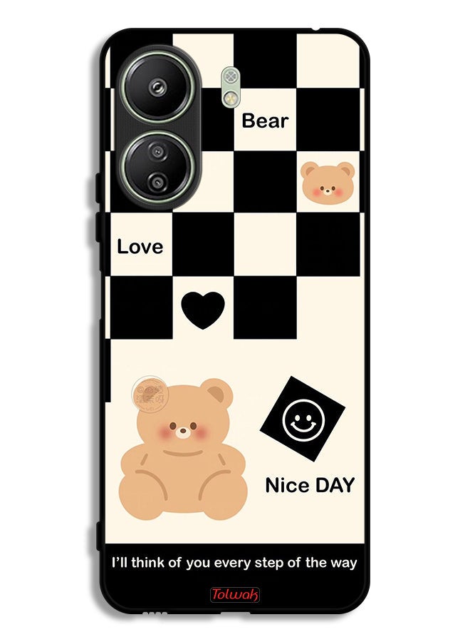 Tolwak Xiaomi Redmi 13C Protective Case Cover I Will Think Of You Every Step Of The Way - Image 1