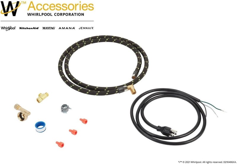 Whirlpool 8212488RC Industrial Dishwasher Installation Kit - Image 2