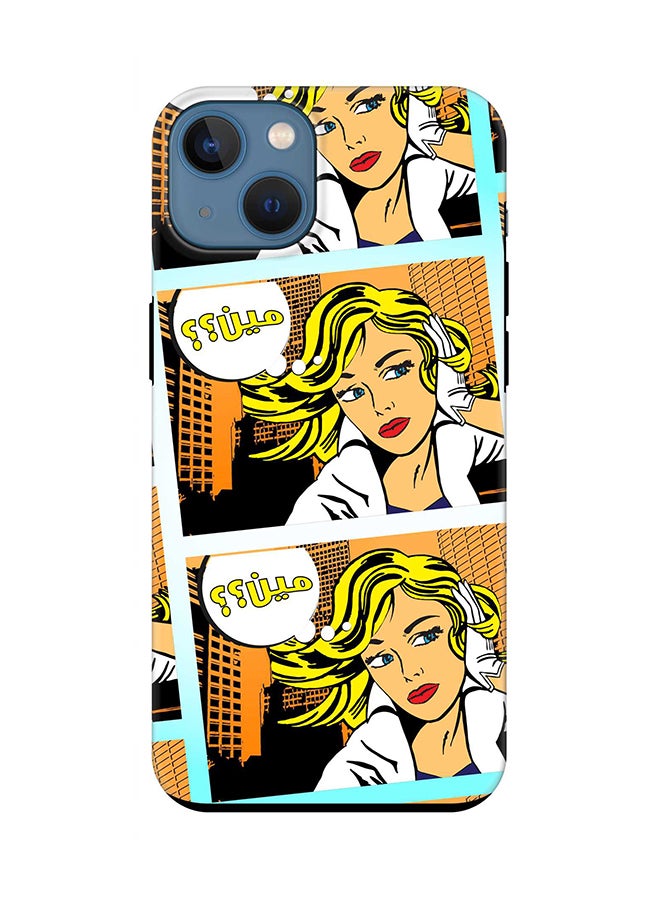 Stylizedd Tough Pro Case for iPhone 15 Dual Layer Hybrid PC TPU Customized Mobile Cover Matte Finish Phone Case - Meen (Comic Strip) - Image 1