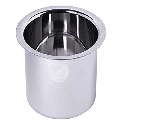 Bartan Star بطن نجم وعاء ستانلس ستيل عميق للحليب والماء (1 لتر، 2 لتر و3 لتر) - Image 2