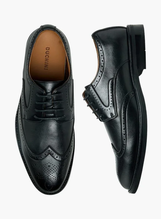 دوتشيني Men Lace-Up Derby Shoes