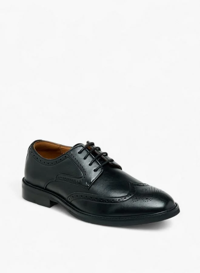 DUCHINI Men Lace-Up Derby Shoes