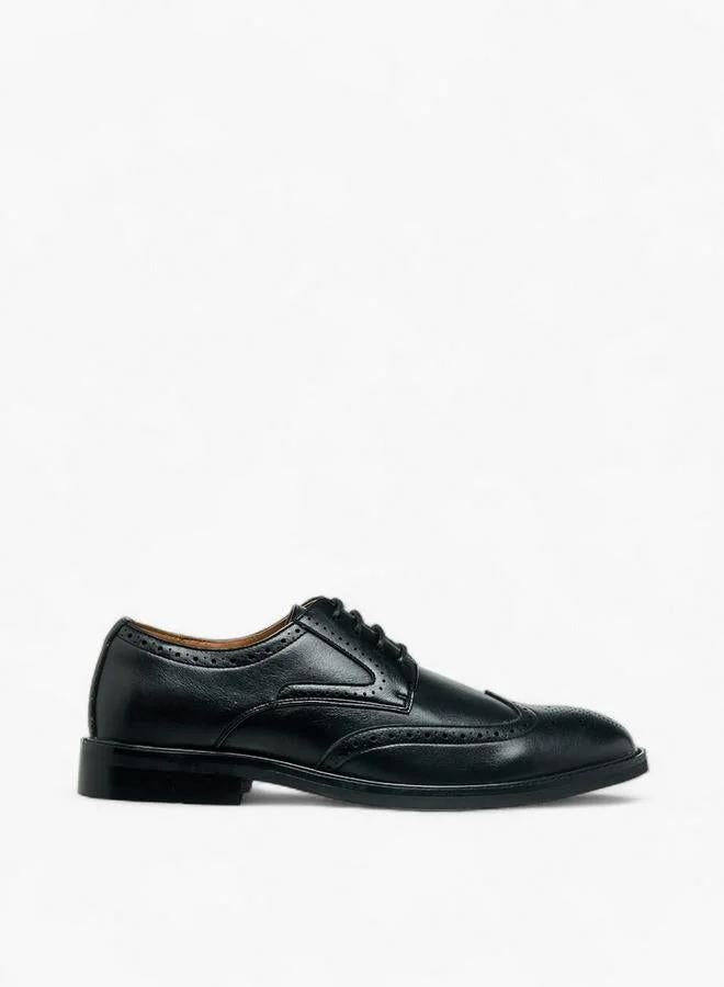 DUCHINI Men Lace-Up Derby Shoes