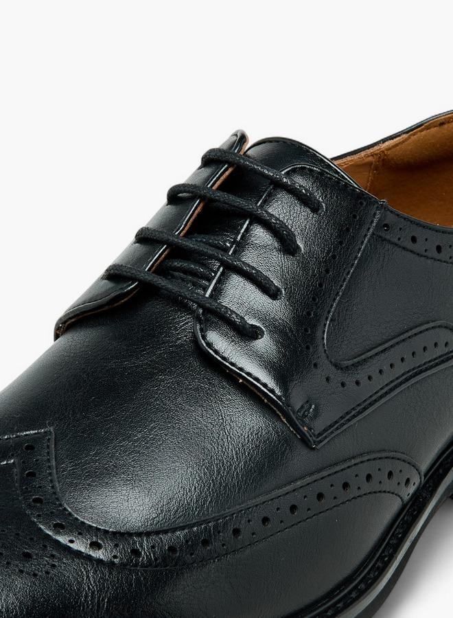 دوتشيني أحذية رجالية برباط من جلد الدانتيل - Image 4