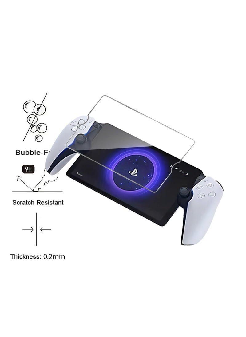 Generic [2 Pack] Screen Protector Compatible with PlayStation Portal/PS Portal, High Transmittance Glass, Scratch Resistant, Case Friendly, OilProof, Tempered Glass  - Image 2