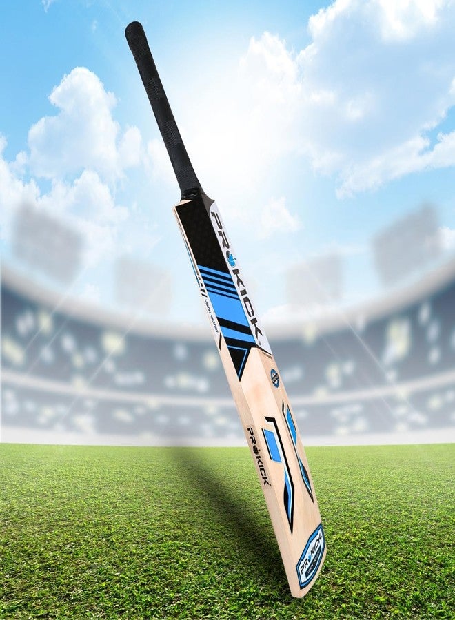 Prokick Stellar Kashmir Willow Cricket Bat (Suitable for Both Leather Ball and Hard Tennis Ball, Playing Style : All-Round, Short Handle Mens) - Image 4