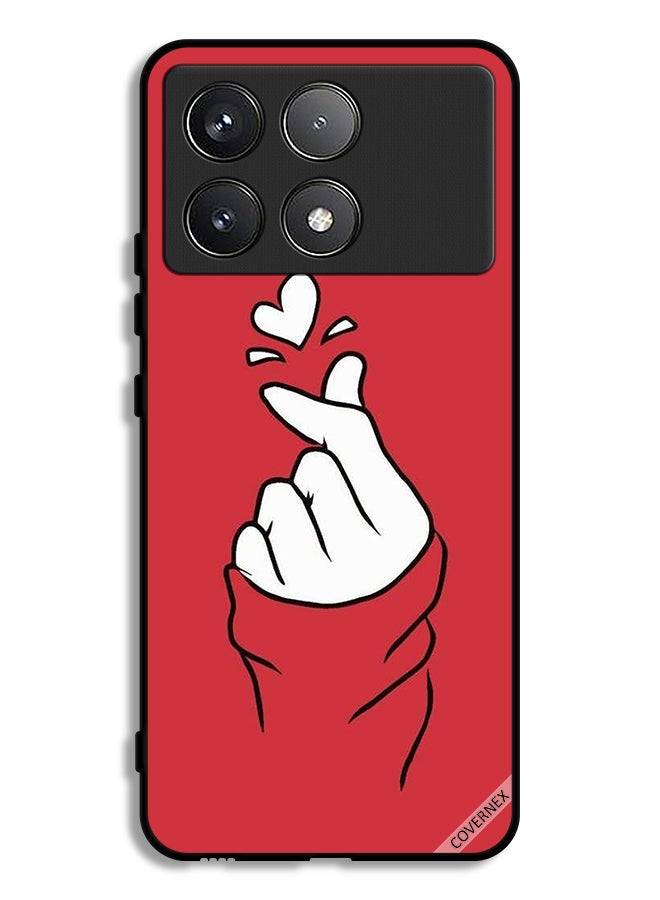 Covernex Xiaomi Poco F6 Pro Protective Case Cover Snap Love - Image 1