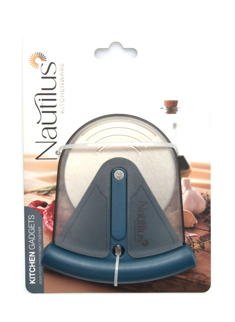 nautilus - Nautilus Pizza Cutter With Sheath Blue Color 11.5X10.4X1.7 Cm - Image 1