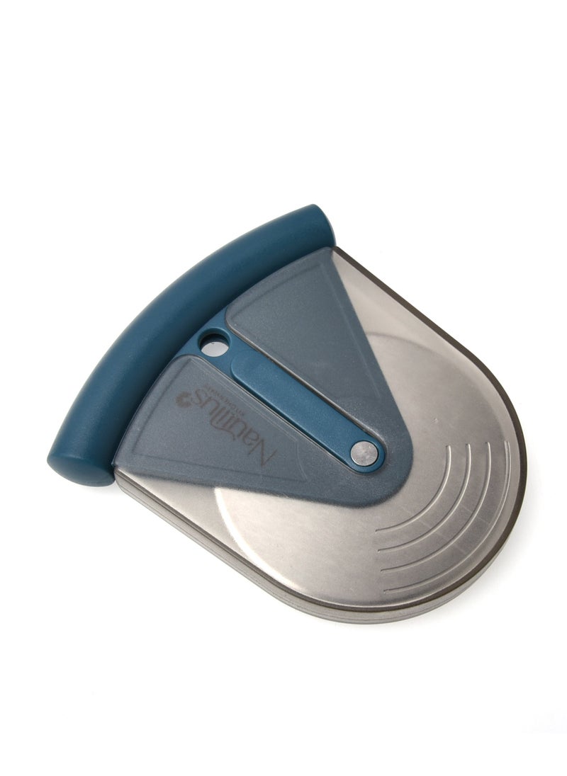 nautilus - Nautilus Pizza Cutter With Sheath Blue Color 11.5X10.4X1.7 Cm - Image 1