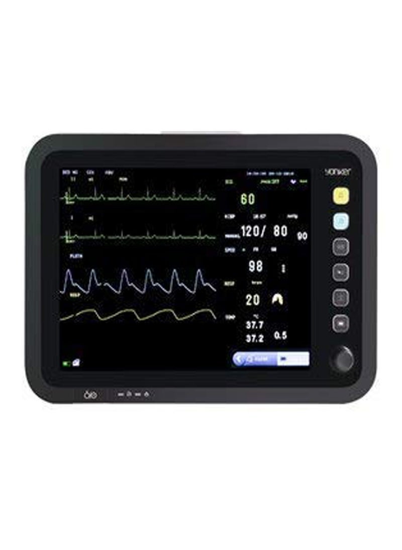يونكر جهاز مراقبة القلب Yonker 8000C-1 متعدد المعلمات لمراقبة المريض ، حجم الشاشة: 12.1 بوصة ، شاشة LCD - Image 1