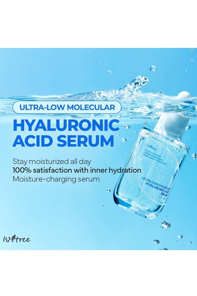 IsNtree Ultra-low Molecular Hyaluronic Acid Serum 50ml - Image 3