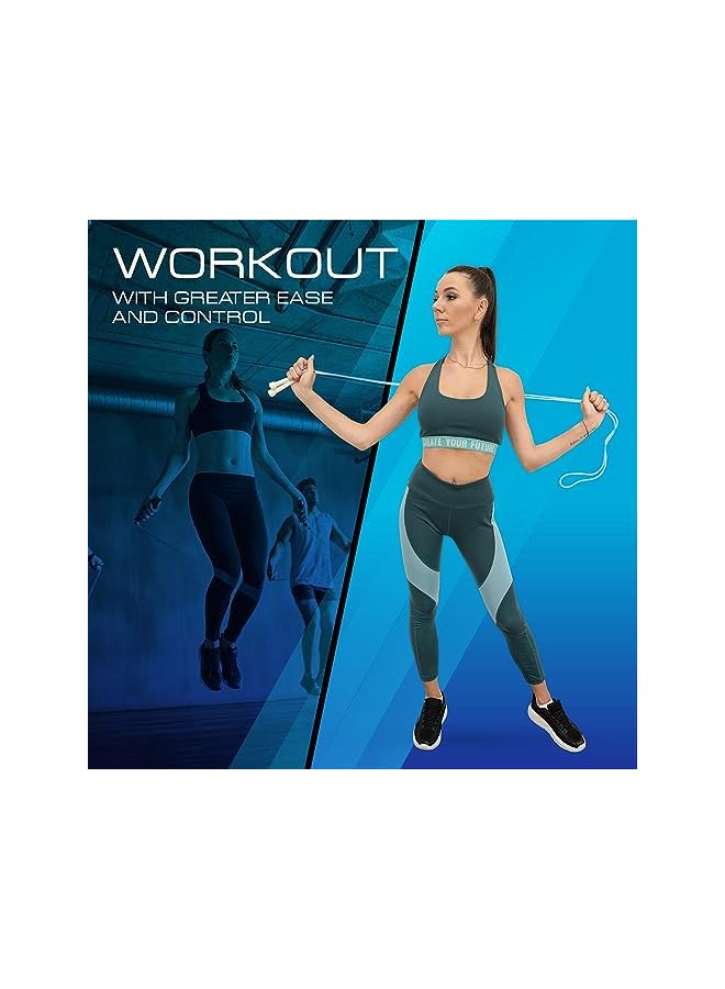 KETTLER - Speed Rope (Powder Blue, Pearl White) - 07361-500 (German Brand) - Image 5