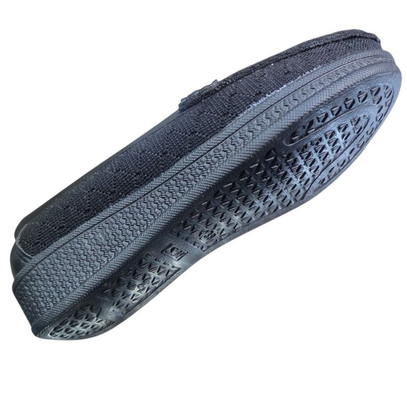 Karisma Wedge Crochet Fabric Closed Shoe With A Chain Lazercut Design - Image 3