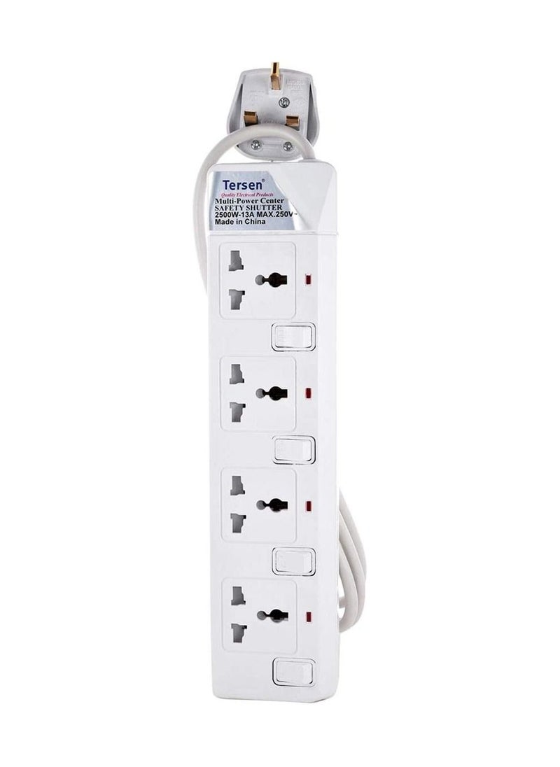 TERSEN - Tersen Extension Bar with 3 Meter Wire 4 sockets - Image 1