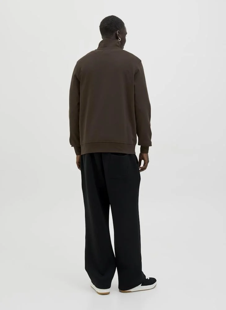 JACK & JONES Jjesoho Quarter Zip Sweatshirt