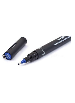 Uni Pin 6-Piece Fineline Pen Assorted Sizes Blue Ink  - Image 2