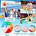 SCIONE Beach Balls Bulk 24 Pack 9 Inflatable Beachballs Swimming Pool Toys for Kids Summer Water Games Kids Birthday Party Favors LuaHawaiian Tropical Theme Decorations Supplies - Image 4