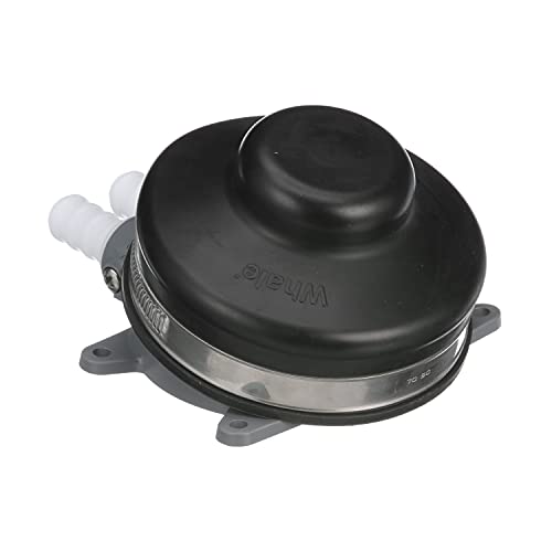 Whale GP4618 Babyfoot Manual Freshwater Galley Pump, Connects to ½-Inch Flexible Hose, 2.2 GPM Max Flow Rate Black - Image 2