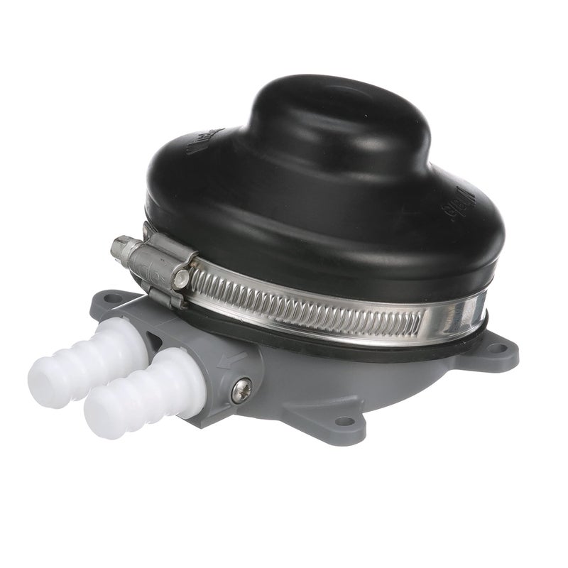 Whale GP4618 Babyfoot Manual Freshwater Galley Pump, Connects to ½-Inch Flexible Hose, 2.2 GPM Max Flow Rate Black - Image 4
