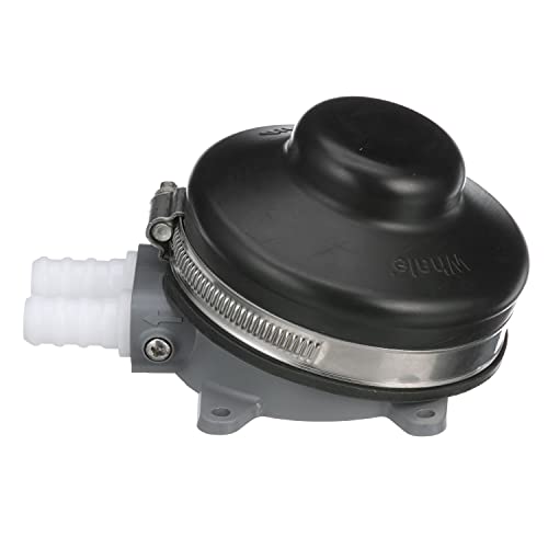 Whale GP4618 Babyfoot Manual Freshwater Galley Pump, Connects to ½-Inch Flexible Hose, 2.2 GPM Max Flow Rate Black - Image 3