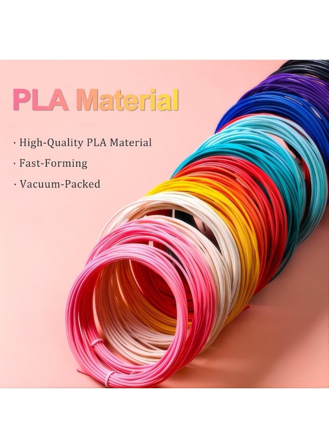 10-Piece Filament Refills For 3D Pen Multicolour  - Image 3