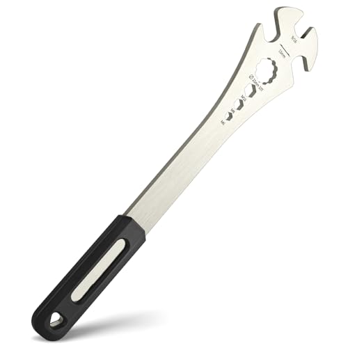 Jaswill Bike Pedal Wrench, Bicycle Pedal Removal Tool with Extra Long Handle for Efficient Repair of Road and Mountain Bikes - Image 1