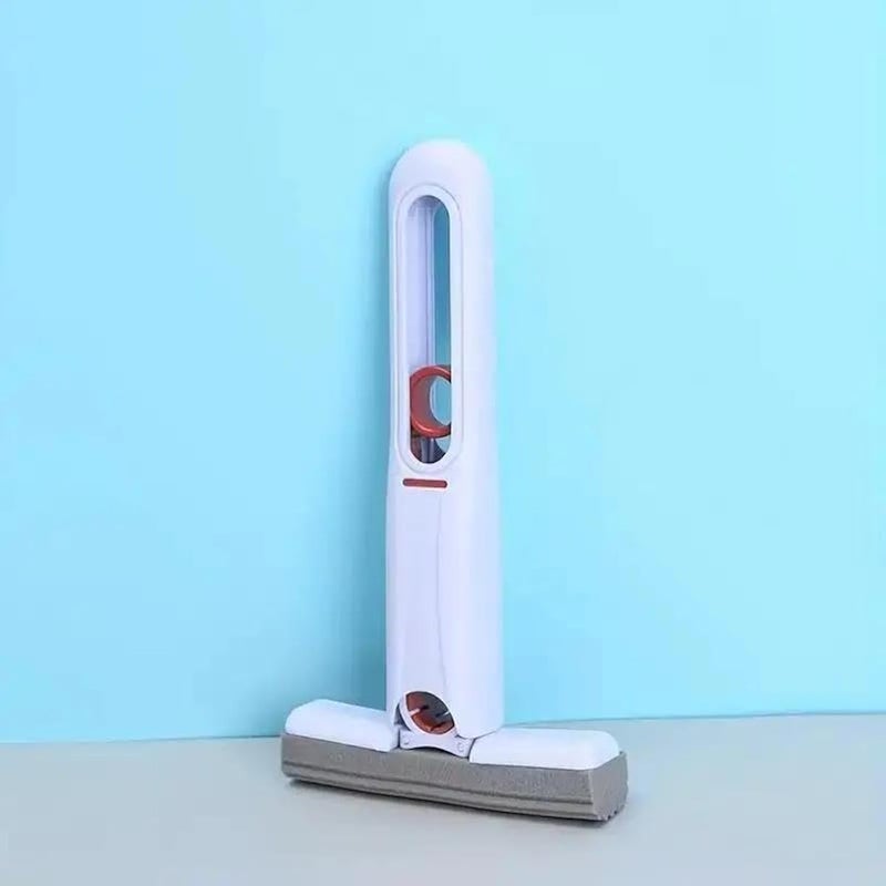 Mini Portable Powerful Mop for Floor Cleaning - Sponge Mop Easy to Store and Use, Perfect for Kitchen, Bathroom, Living Room, Car - Ultimate Cleaning Experience with Prime Shop