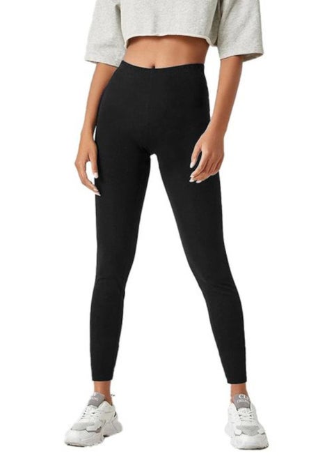 نيلتون ليقنز قطن أساسي - بنطلون أسود