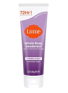 Lume Whole Body Deodorant —Safely and Effectively Fights Odor 72 Hour Odor Control Aluminum Free Baking Soda Free  - Image 1