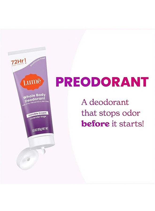 Lume Whole Body Deodorant —Safely and Effectively Fights Odor 72 Hour Odor Control Aluminum Free Baking Soda Free - Image 3