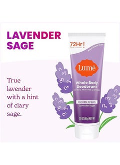 Lume Whole Body Deodorant —Safely and Effectively Fights Odor 72 Hour Odor Control Aluminum Free Baking Soda Free  - Image 4