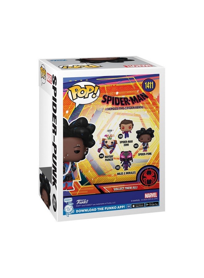 Funko فنكو بوب! مارفل: سبايدر مان عبر عالم العنكبوت - سبايدر بانك - بدون قناع - تمثال فينيل قابل للجمع - فكرة هدية - منتجات رسمية - للأطفال والبالغين - عشاق الأفلام - Image 3