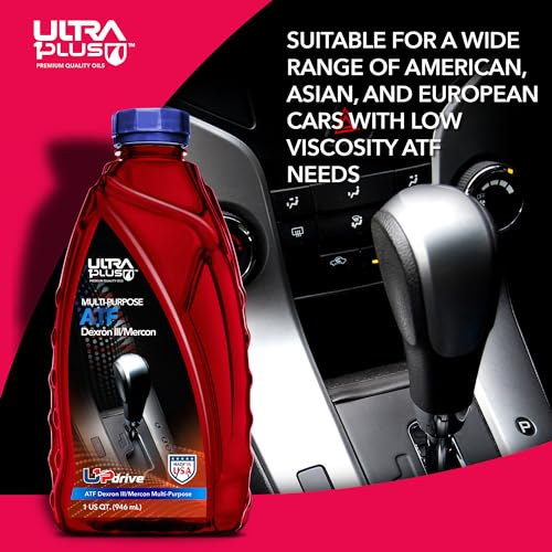 ULTRA 1PLUS ATF Dexron III/Mercon Automatic Transmission Fluid - ATF Dexron 3 (1 Quart) - Image 3