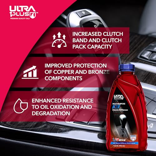 ULTRA 1PLUS ATF Dexron III/Mercon Automatic Transmission Fluid - ATF Dexron 3 (1 Quart) - Image 4